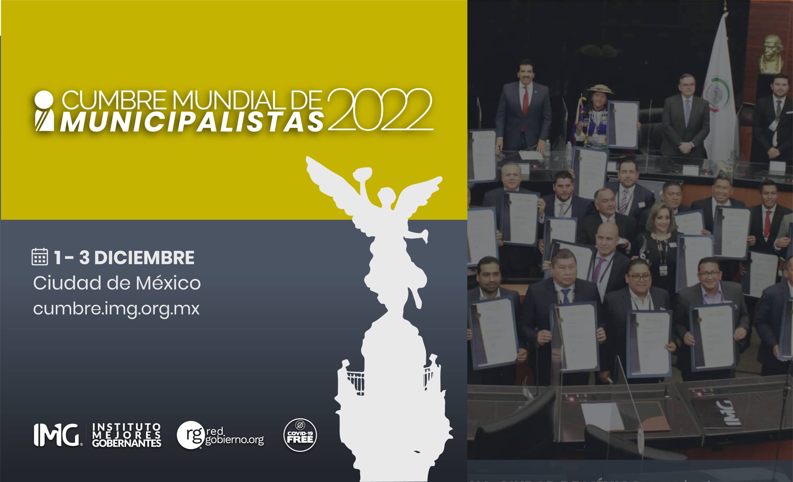 Cumbre Mundial Municipalistas 2022 Senado de la República Mexicana en la Ciudad de México