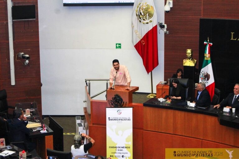 Cumbre Mundial Municipalistas 2023 en el Senado de la República 2023. Instituto Mejores Gobernantes, Red Gobierno